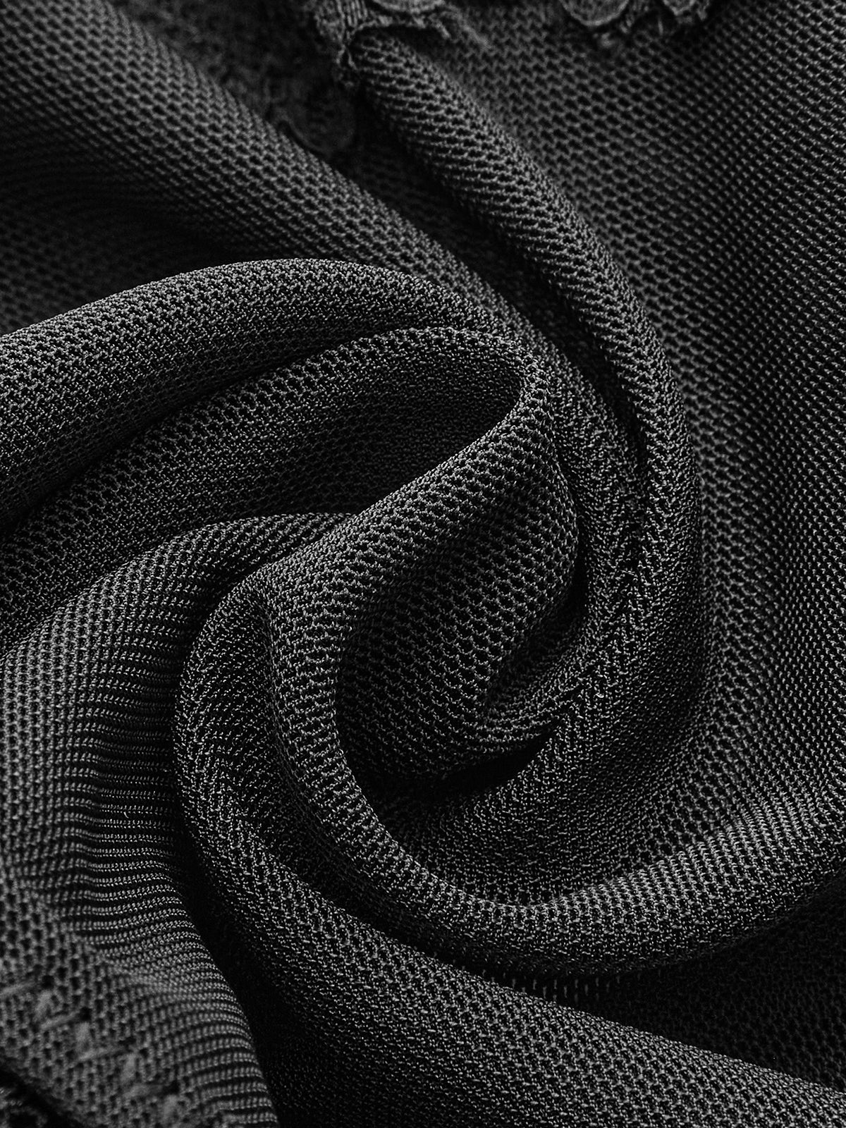 Semi-Sheer Backless Lace Bodysuit