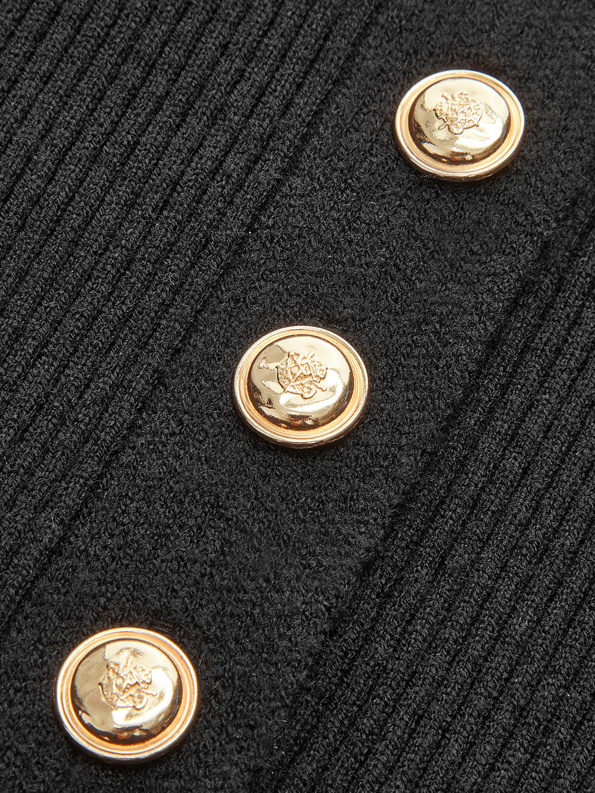 Haut en maille boutonnée 