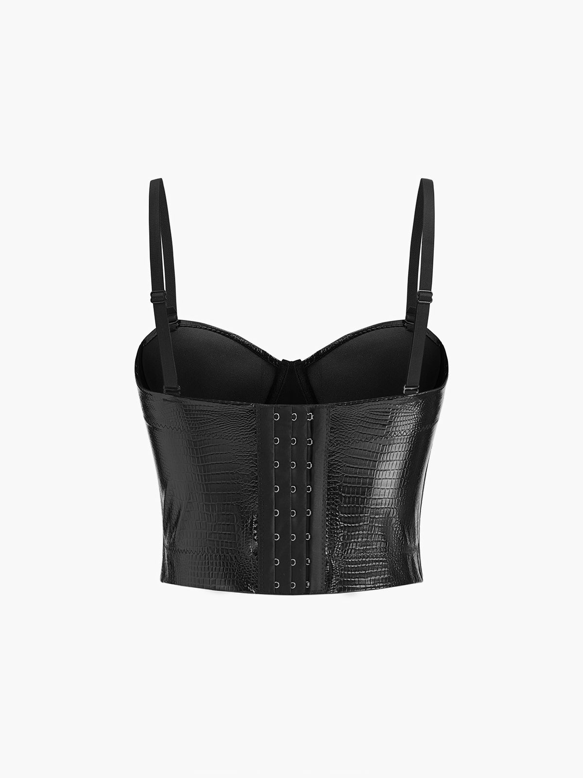 Haut Corset Effet Crocodile