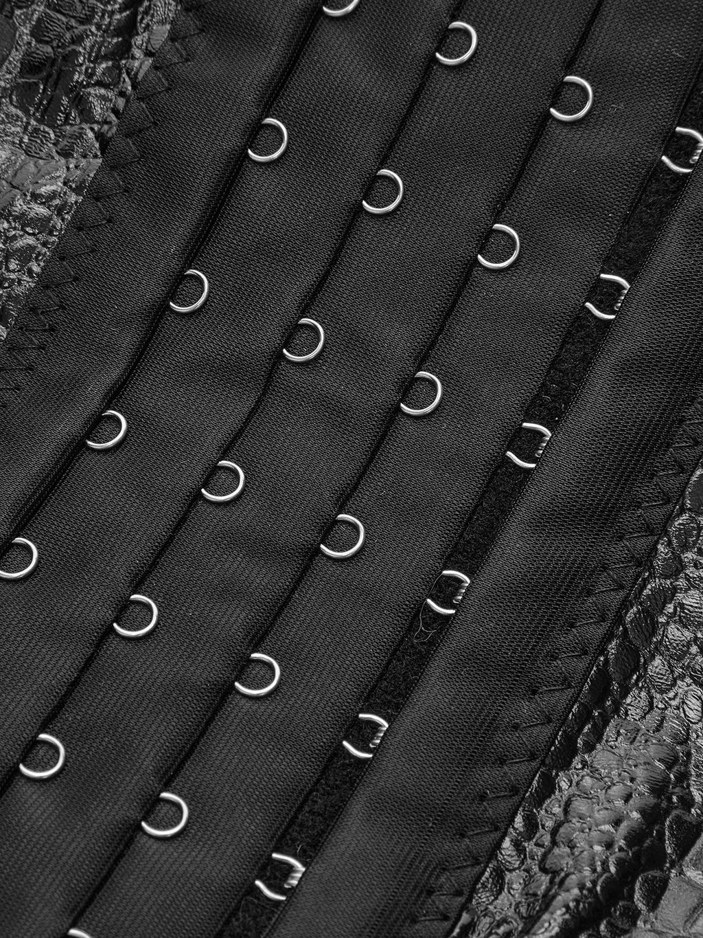 Haut Corset Effet Crocodile