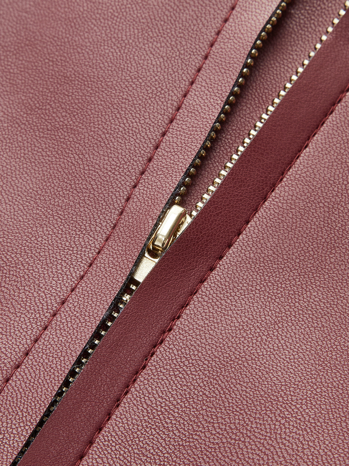 Rock aus Kunstleder mit Magnetverschluss 