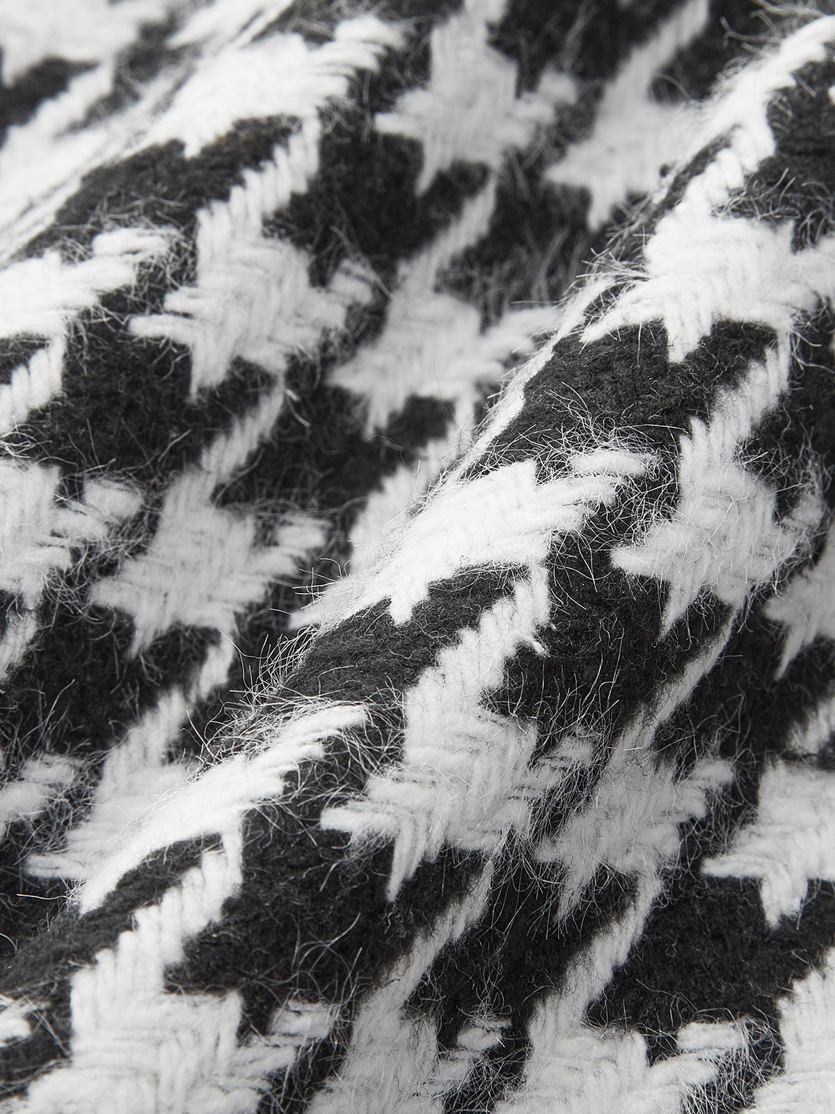 Karierter Tweed-Minirock 