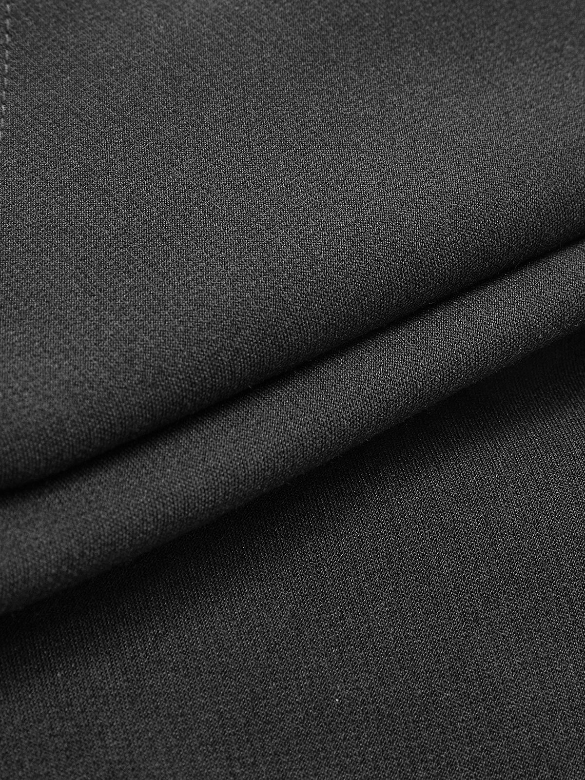 Einfarbiger A-Linien-Kurzrock 