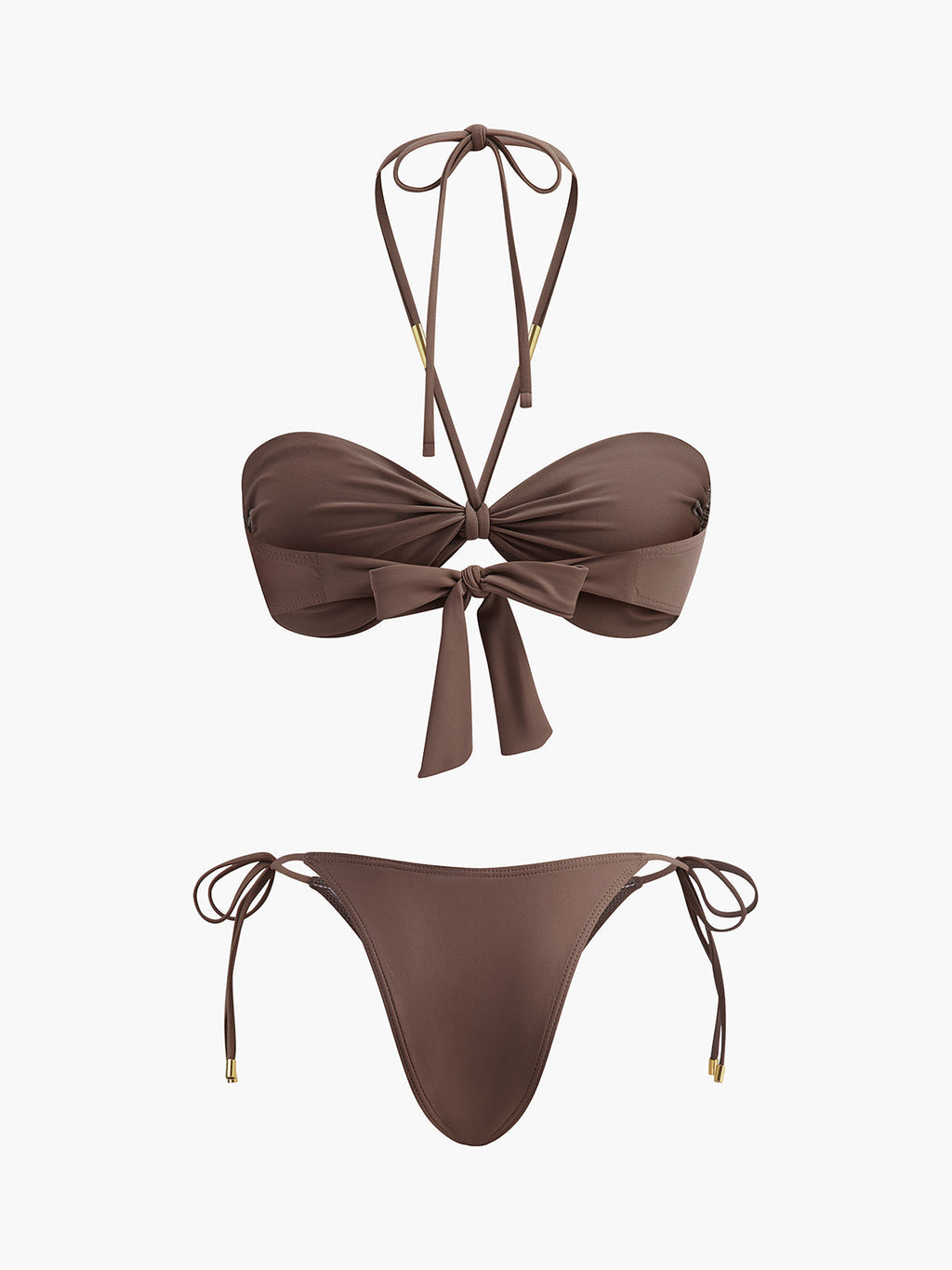 Bikini-Set mit Schleifenknoten