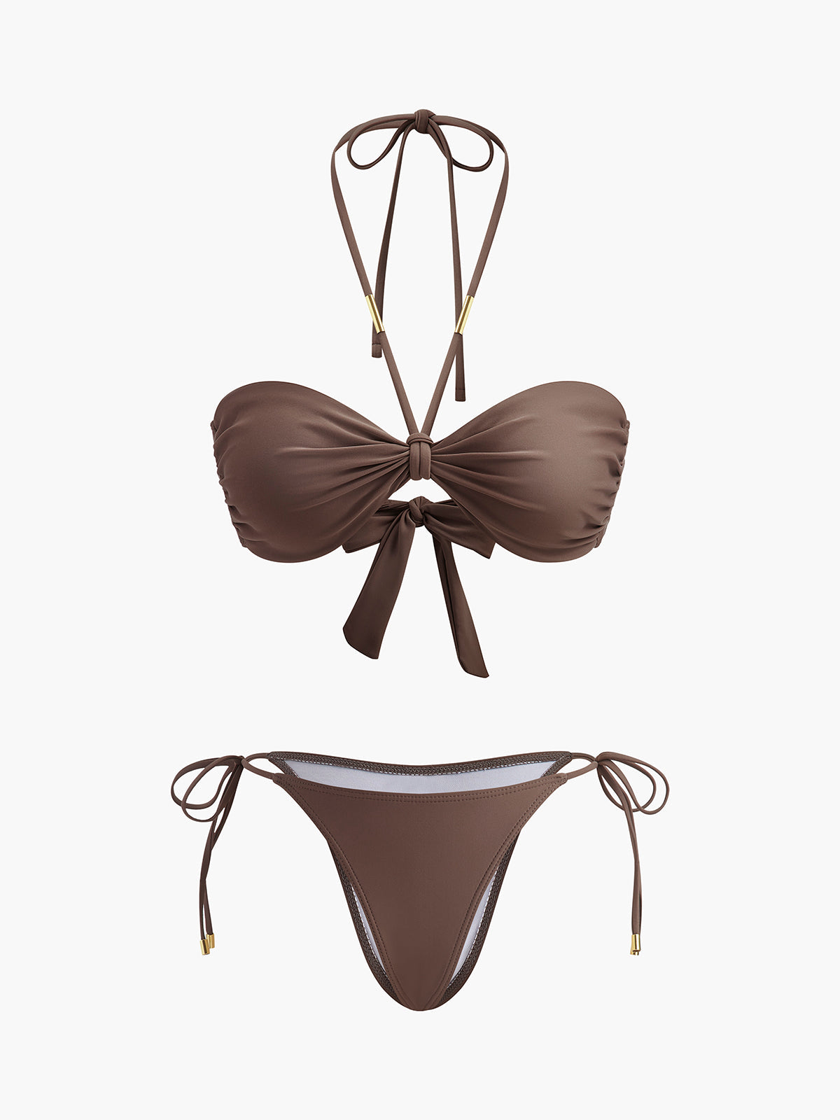 Bikini-Set mit Schleifenknoten