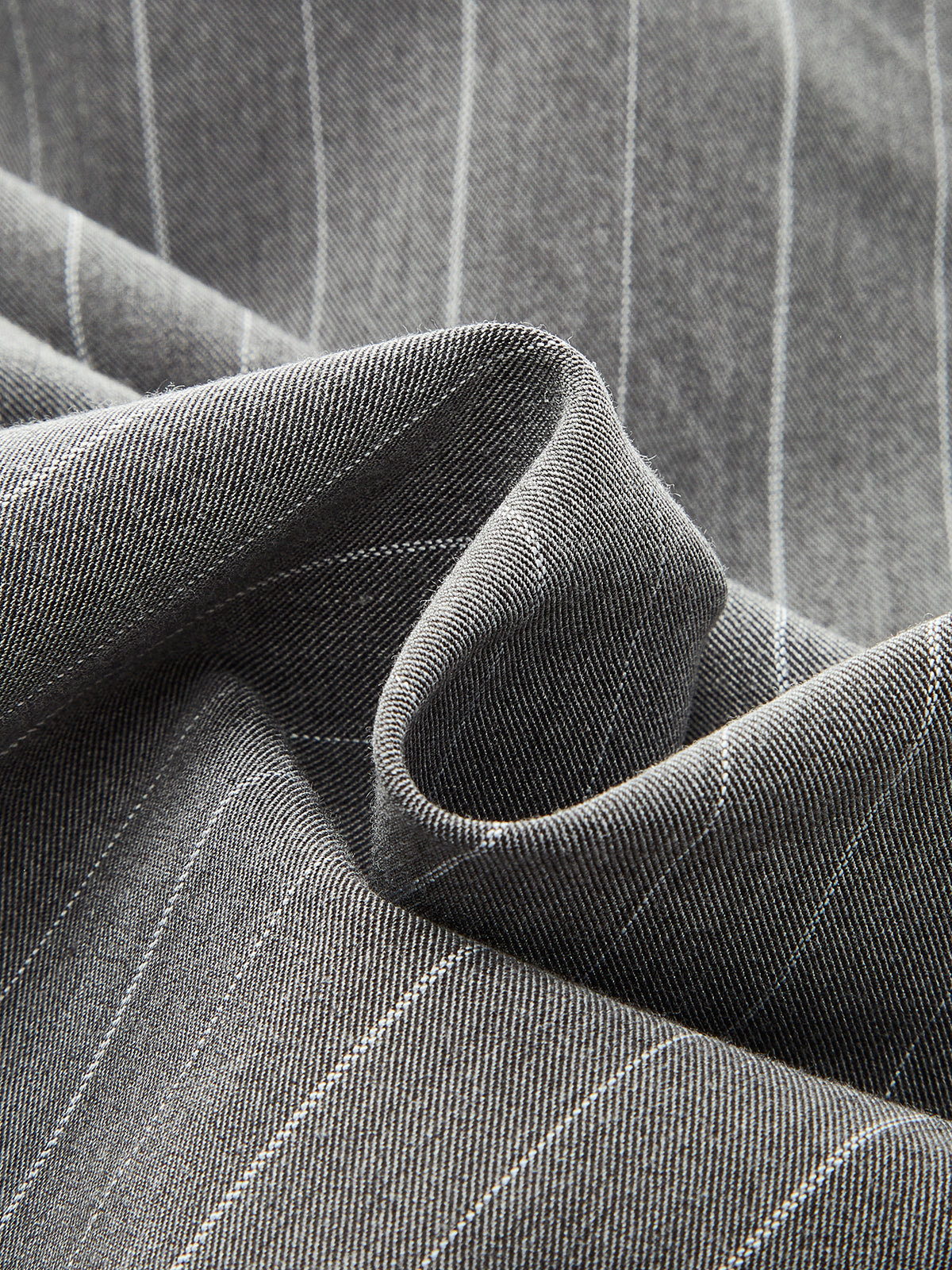 Chemise asymétrique à rayures color block 