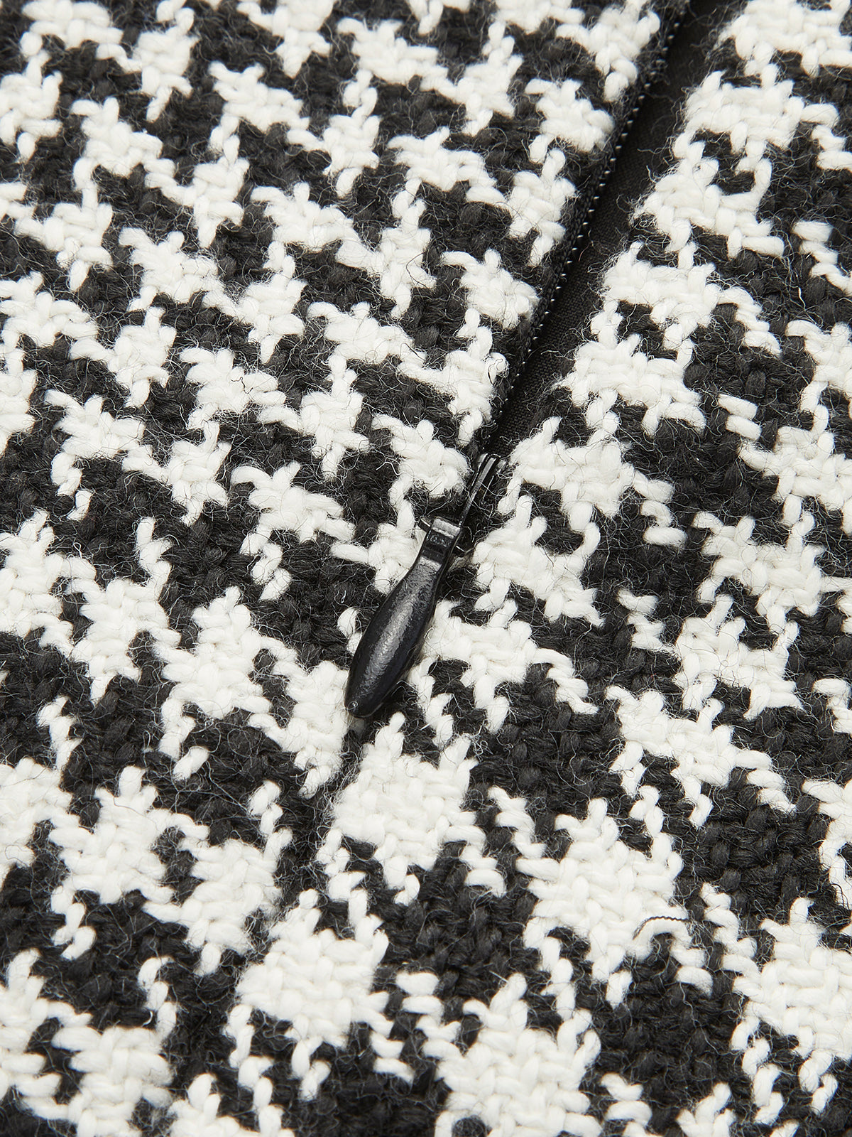 Minirock aus Wollmischung mit Karomuster 