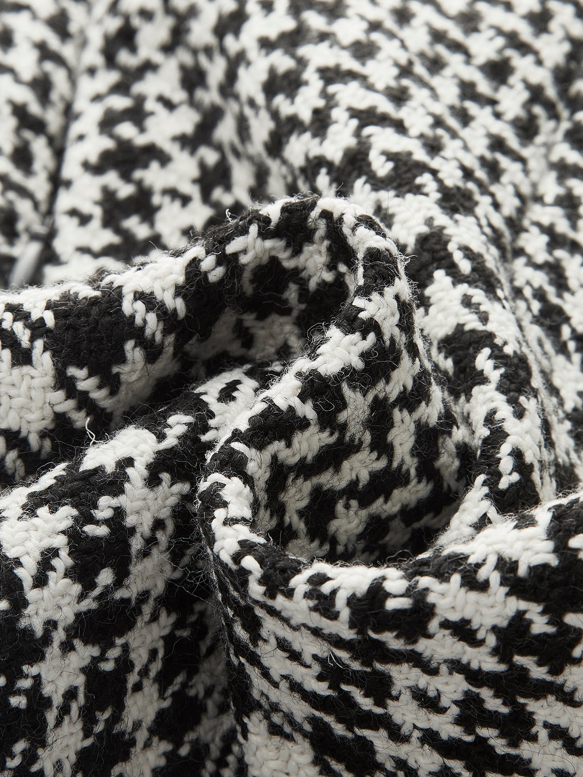 Minirock aus Wollmischung mit Karomuster 