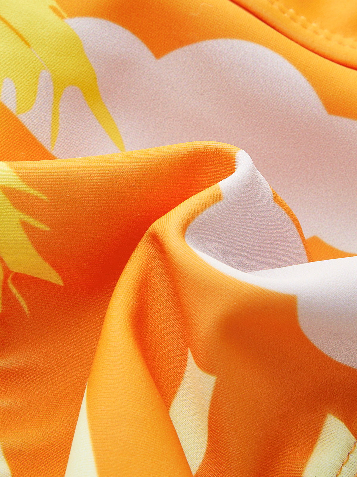Ensemble bikini imprimé tropical