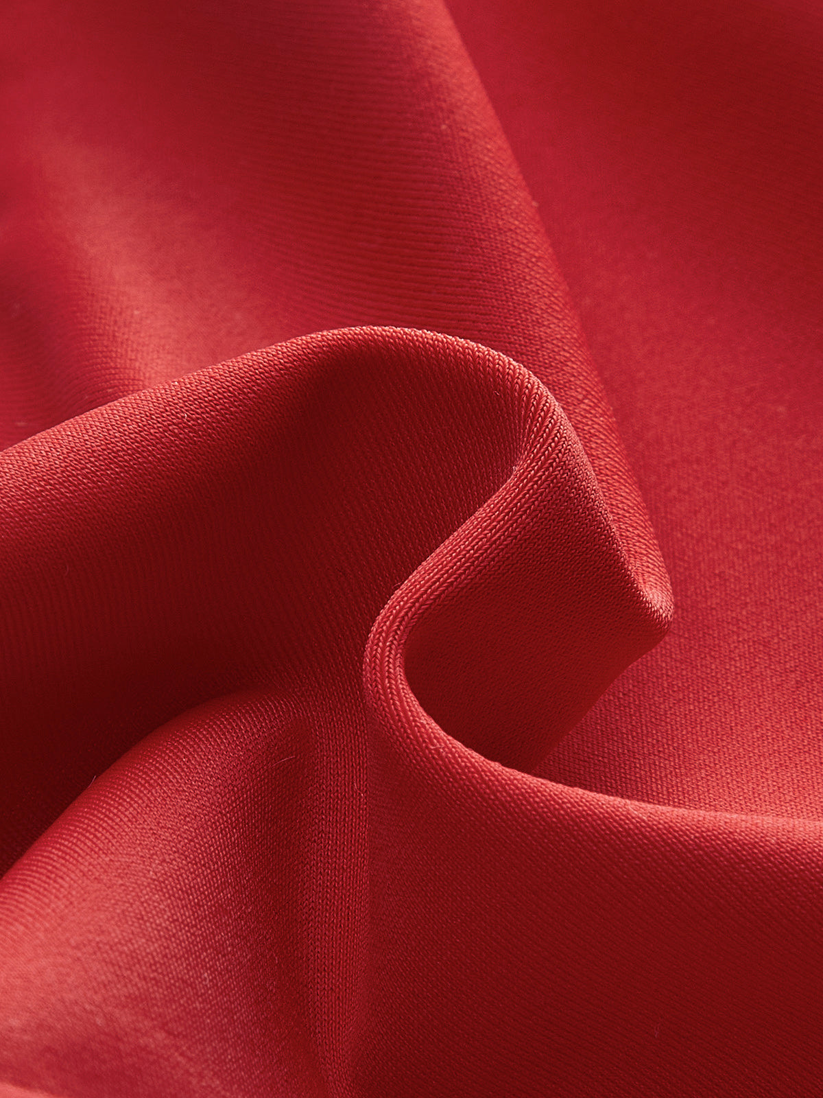 Bikini-Set mit kontrastfarbenem Saum und Rundhalsausschnitt 