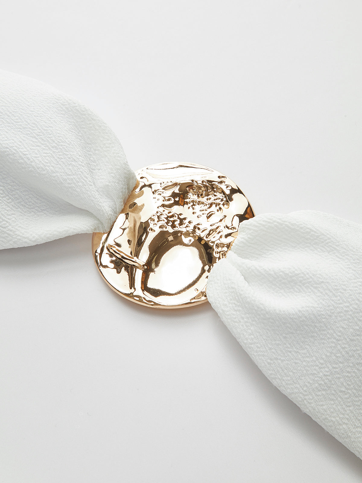 Gold Detail Bikini With Cover-Up