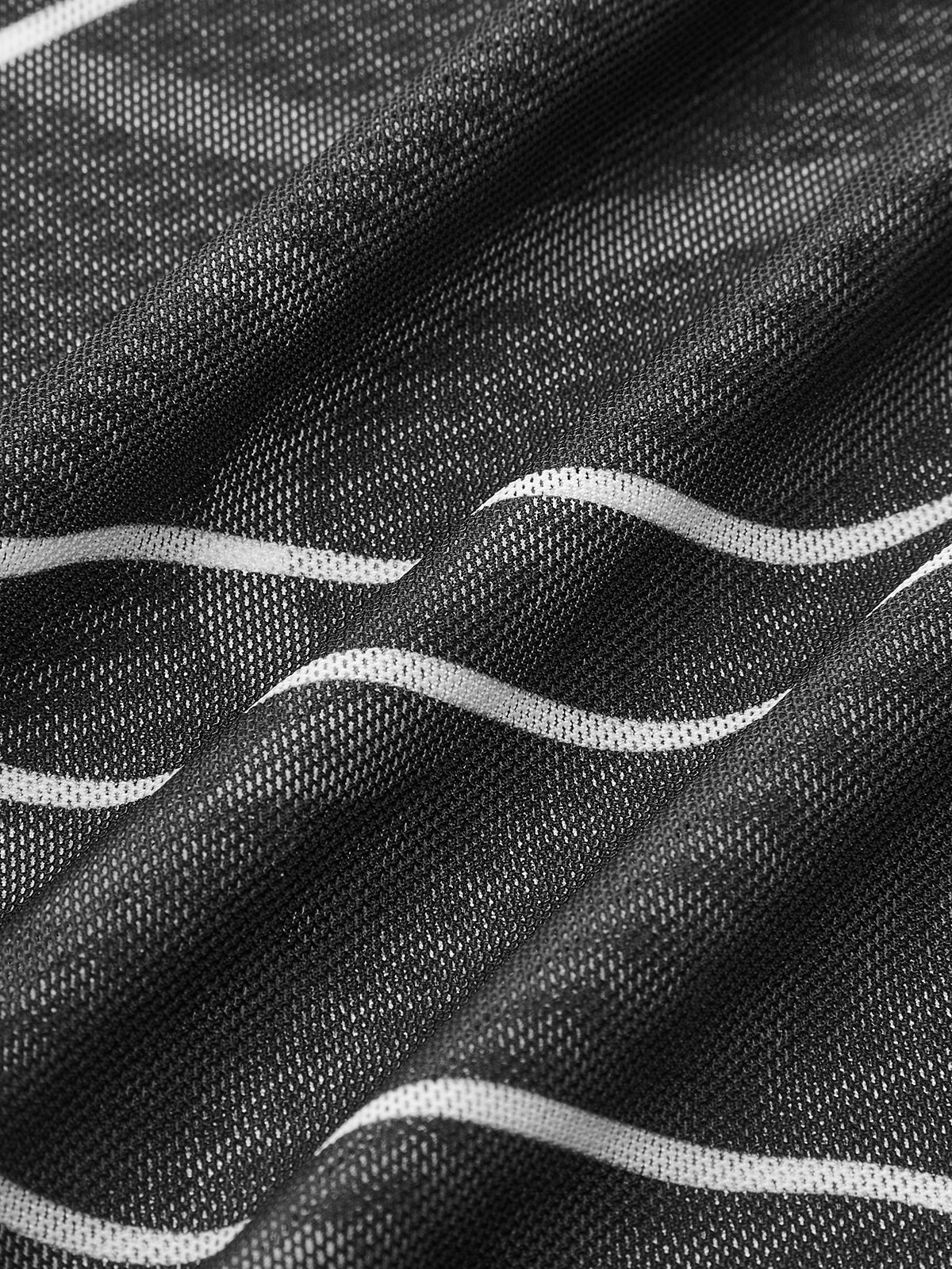 Transparente, bedruckte Strandhose mit weitem Bein 