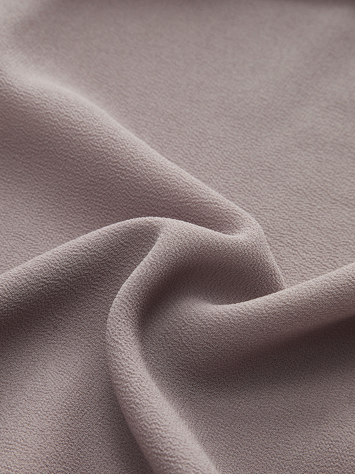 Semi-Sheer Button Pleated Chiffon Blouse