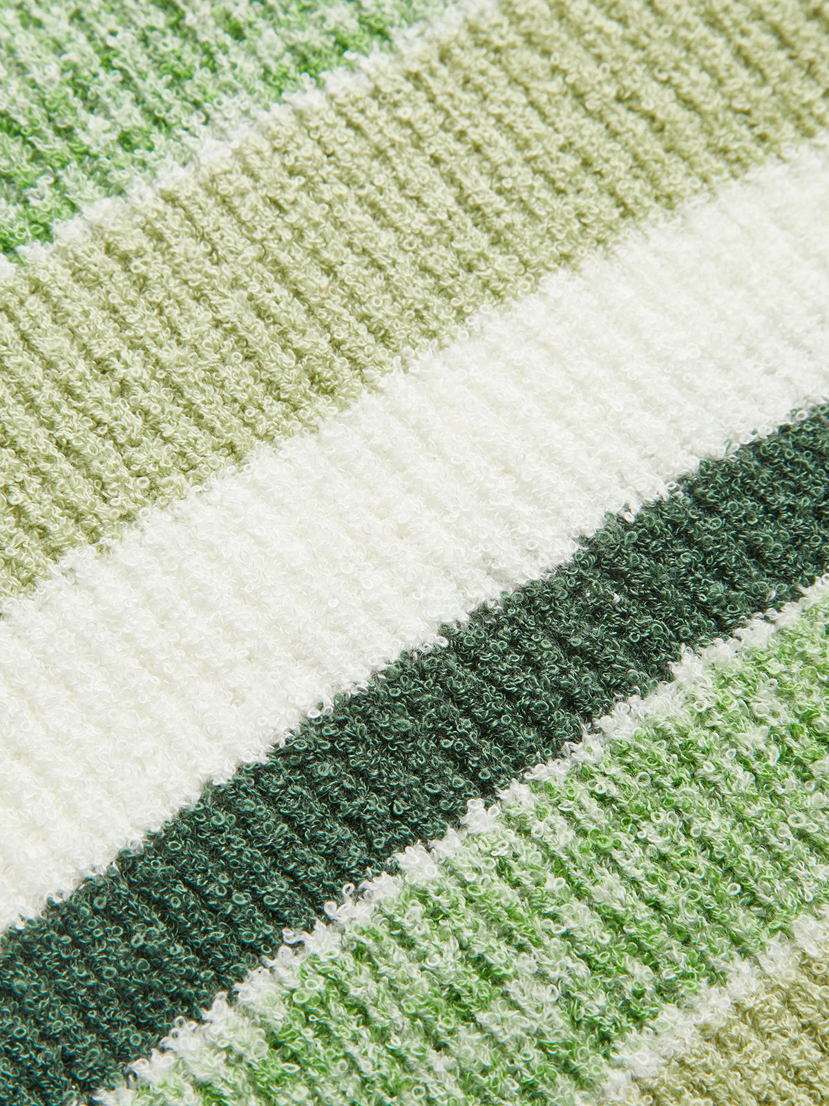 Short rayé en maille 