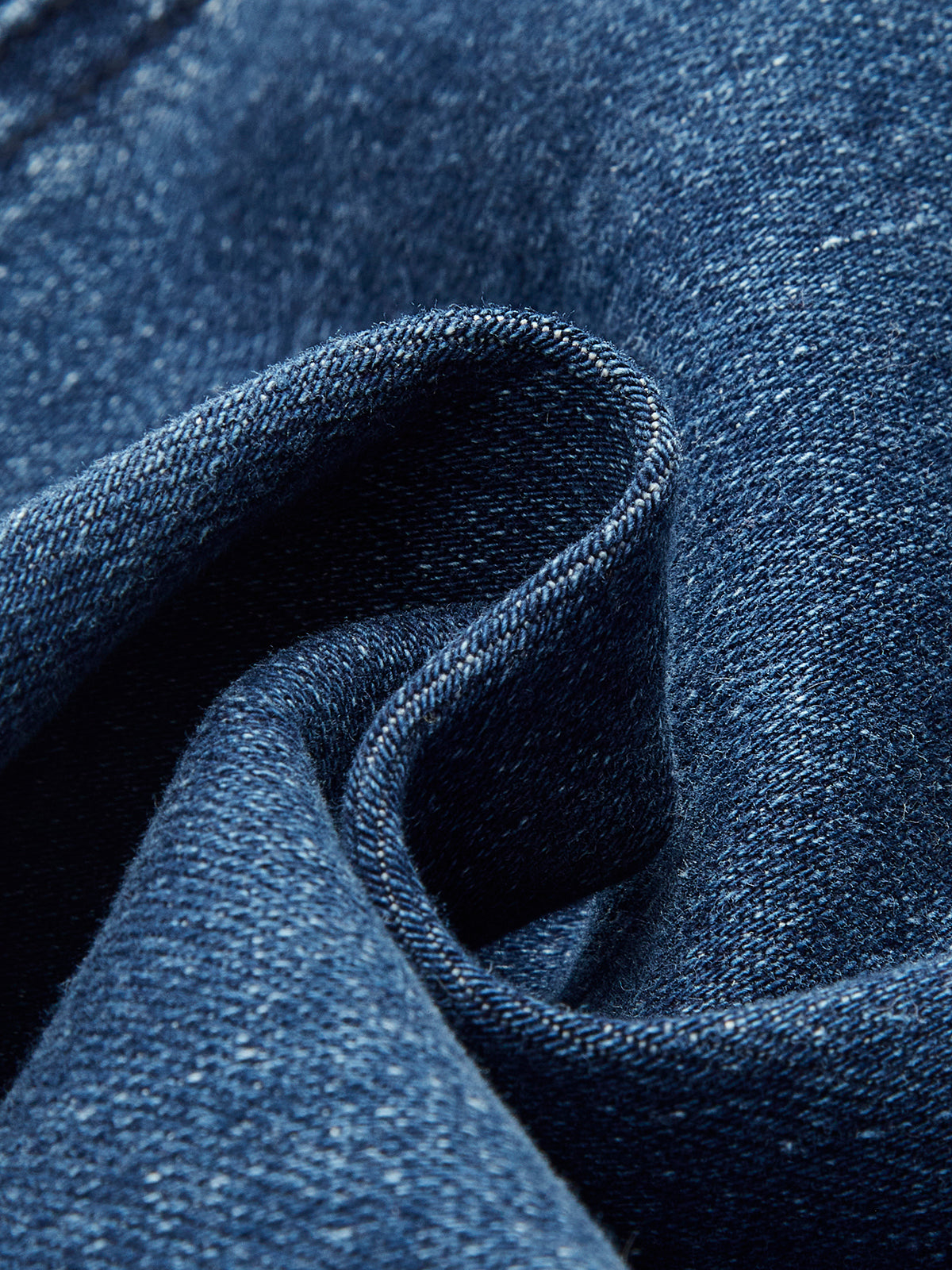 High-Waist Weit geschnittene Jeans mit Taschendetail
