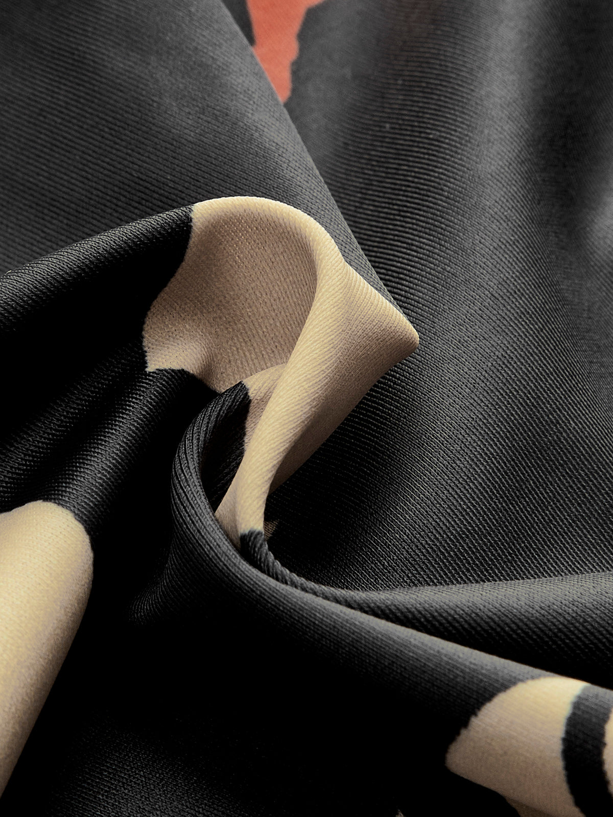 Bikini-Set mit Tribal-Print und One-Shoulder-Ausschnitt 