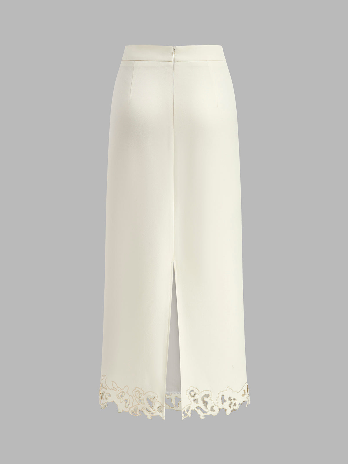 3D-bestickter A-Linien-Rock 