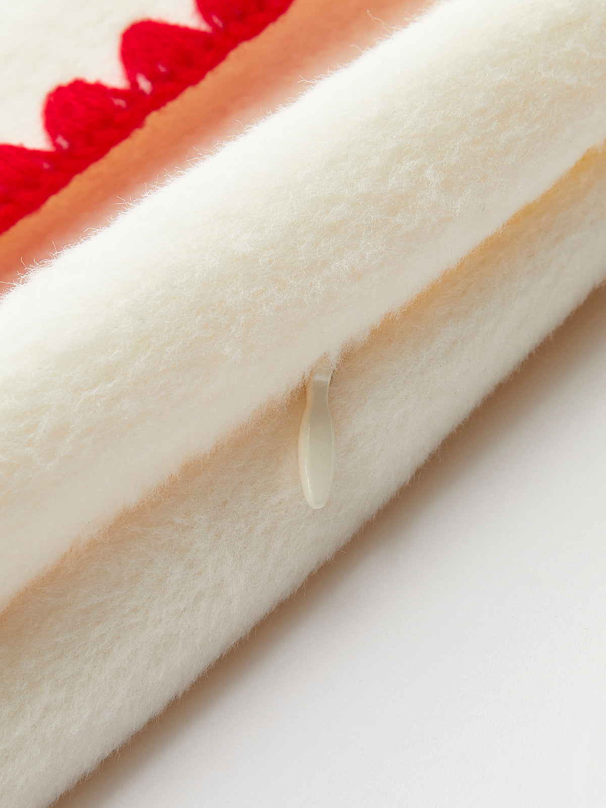 Tweedrock mit kontrastierender Stickereiborte 