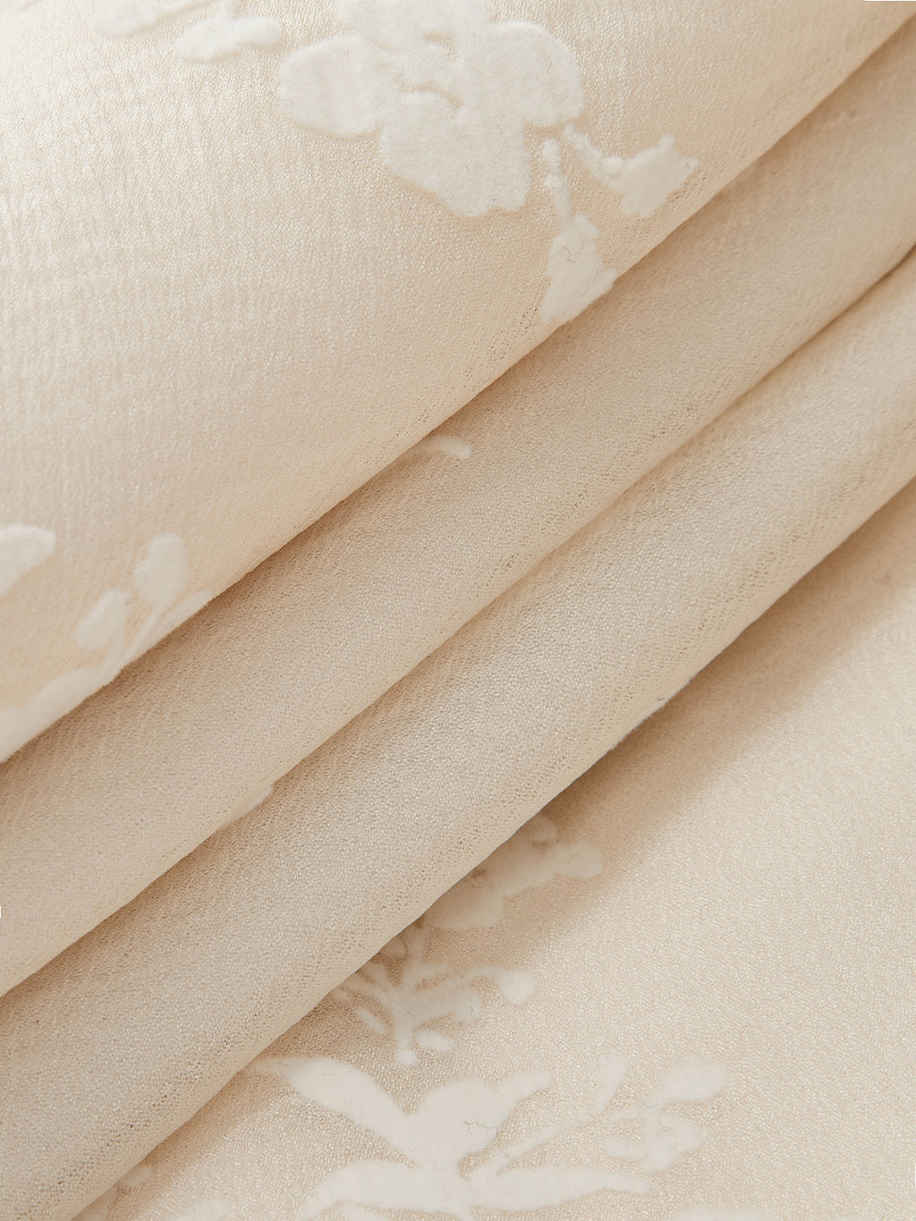 Geblümtes Jacquard-Maxikleid