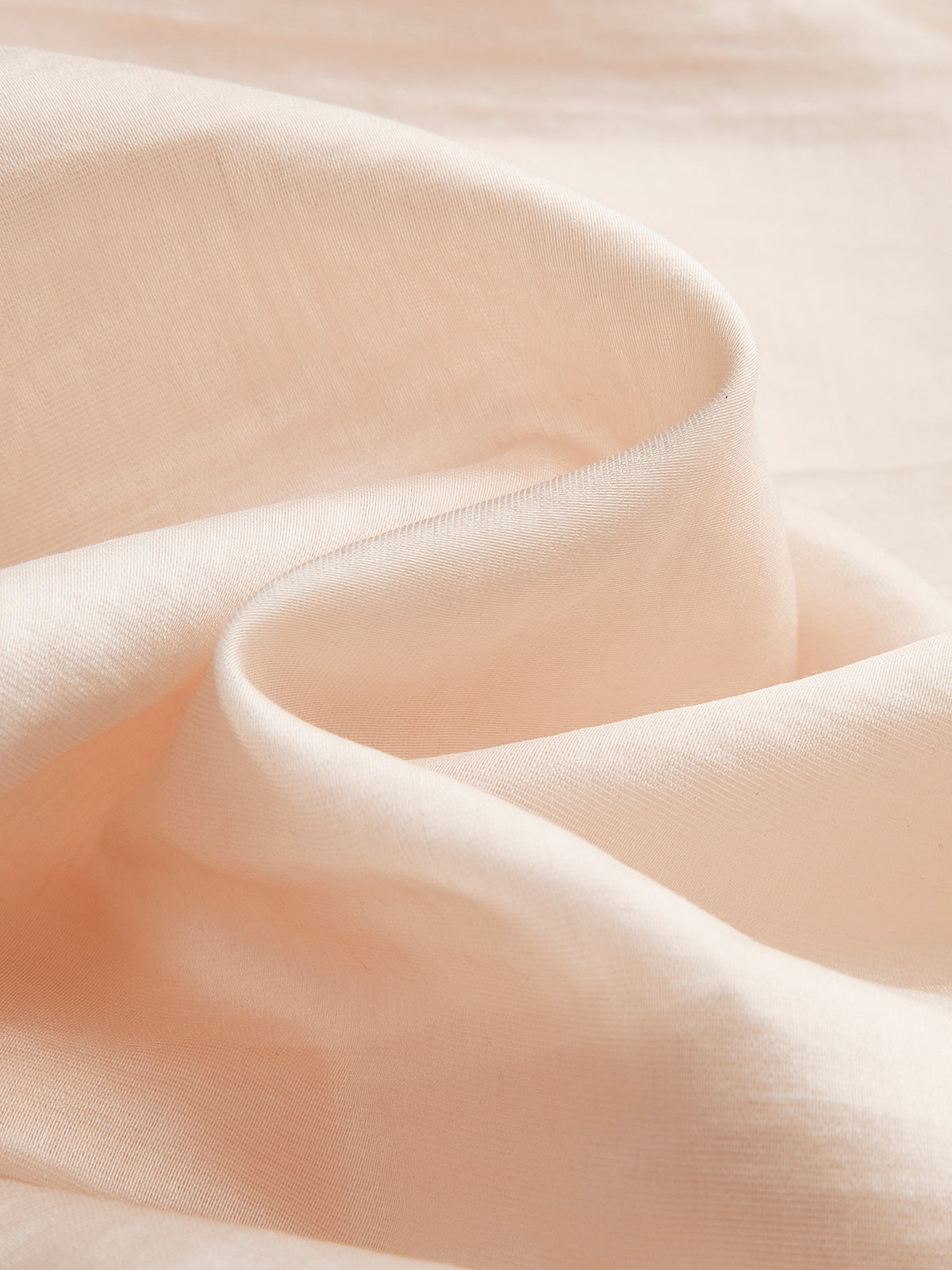 Chemisier froncé à col en V en mousseline semi-transparente 