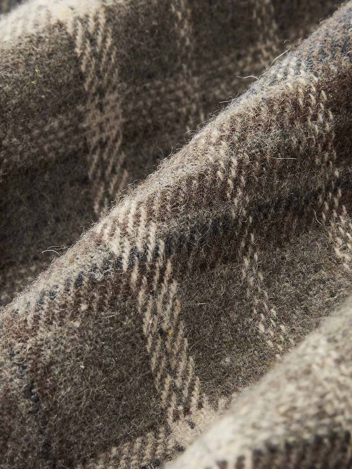 Jupe trapèze à carreaux taille mi-haute 