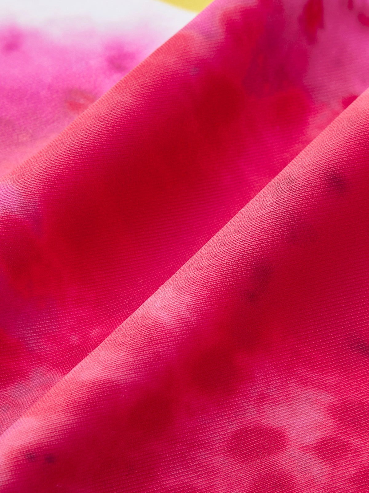 Jersey-Badeanzug mit Blumenmuster und Cut-Outs 