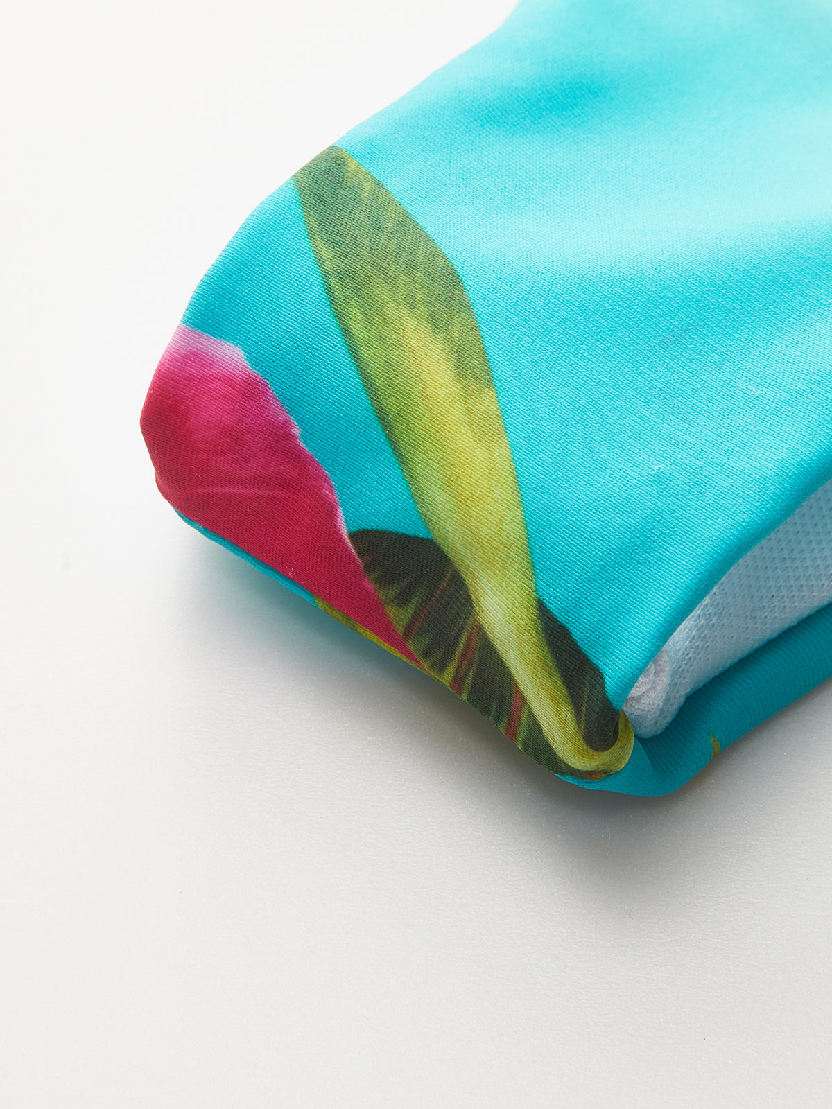 Bikini-Set mit Blumenmuster und Perlenbesatz 