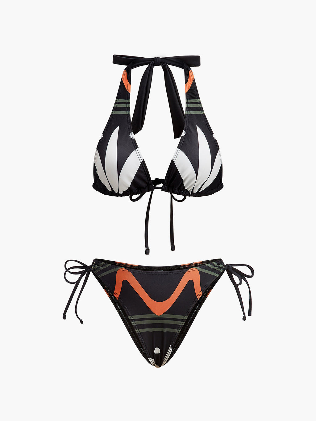 Ensemble de bikini dos nu à nouer dans le cou