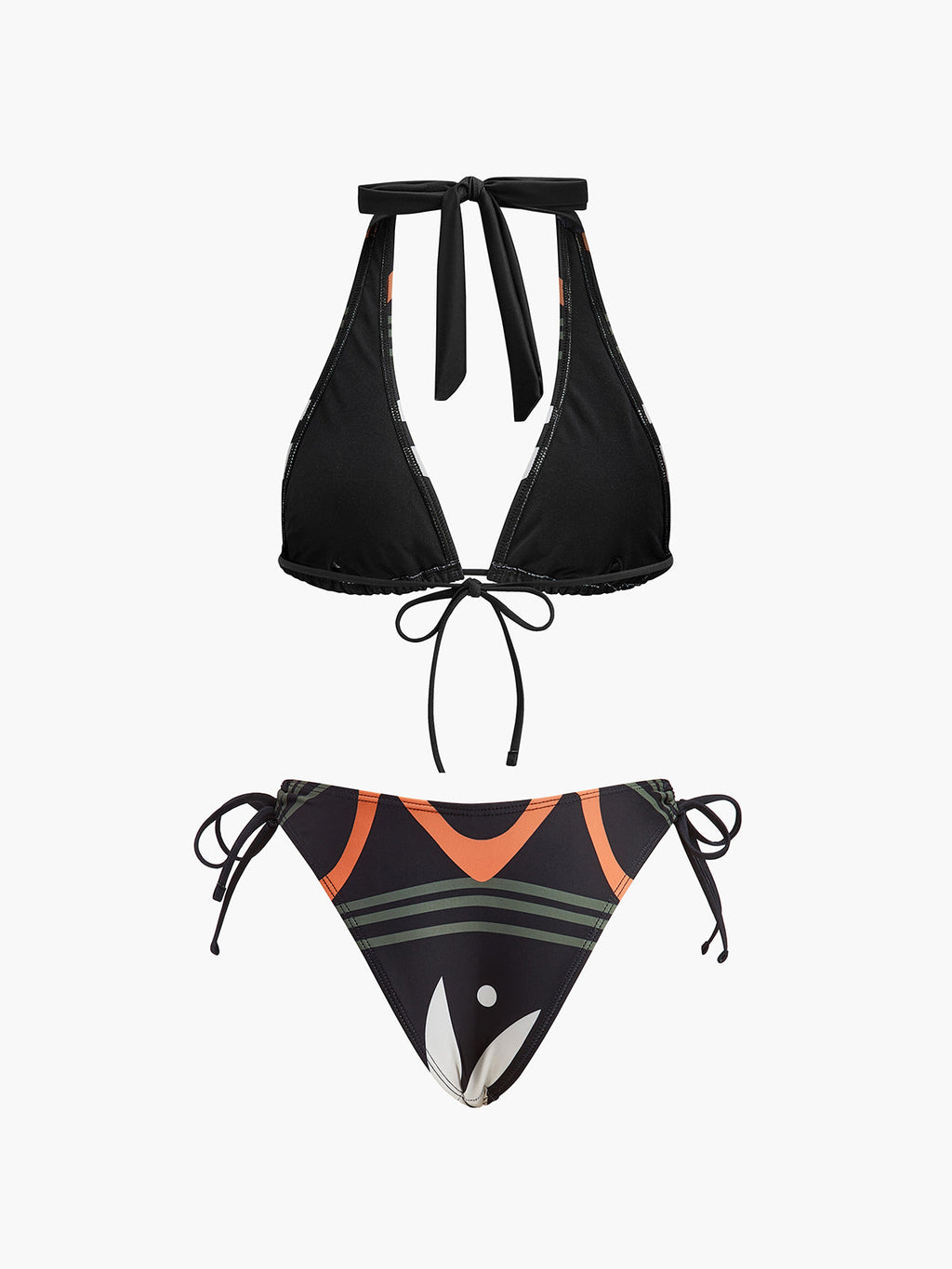 Ensemble de bikini dos nu à nouer dans le cou