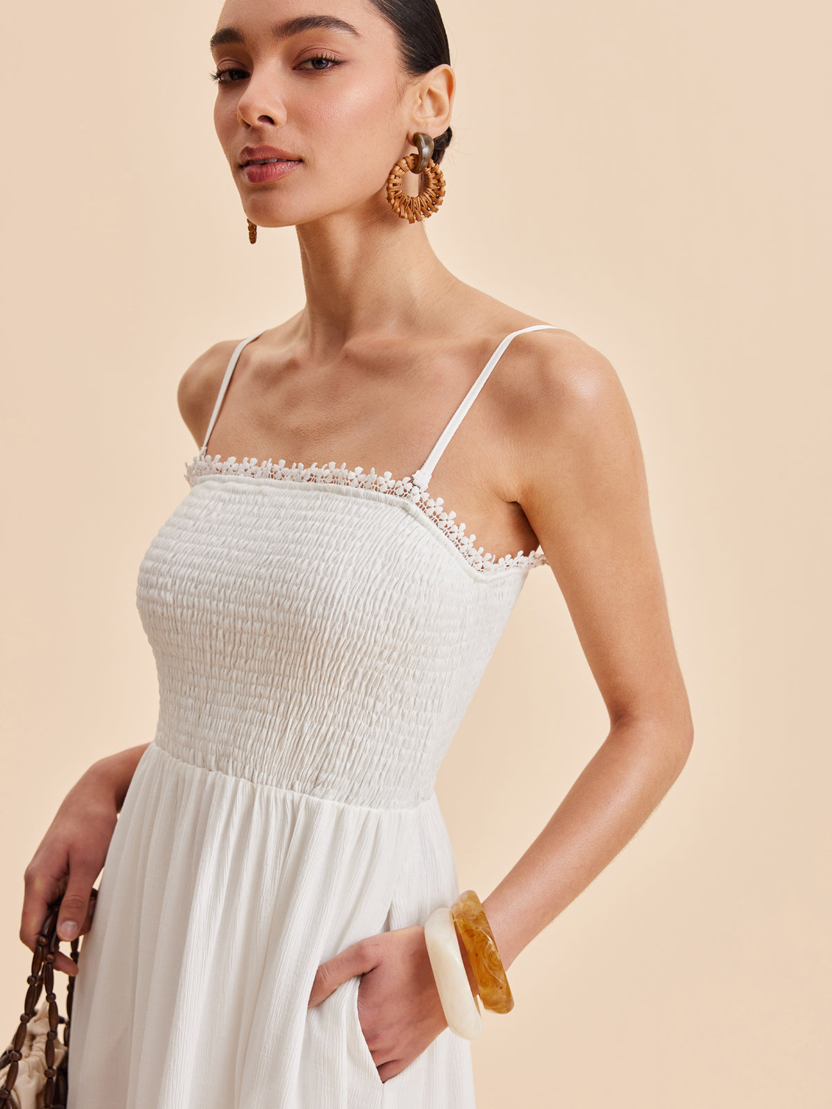 Smocked Cami Dress