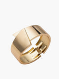 Geometrisches Metallarmband