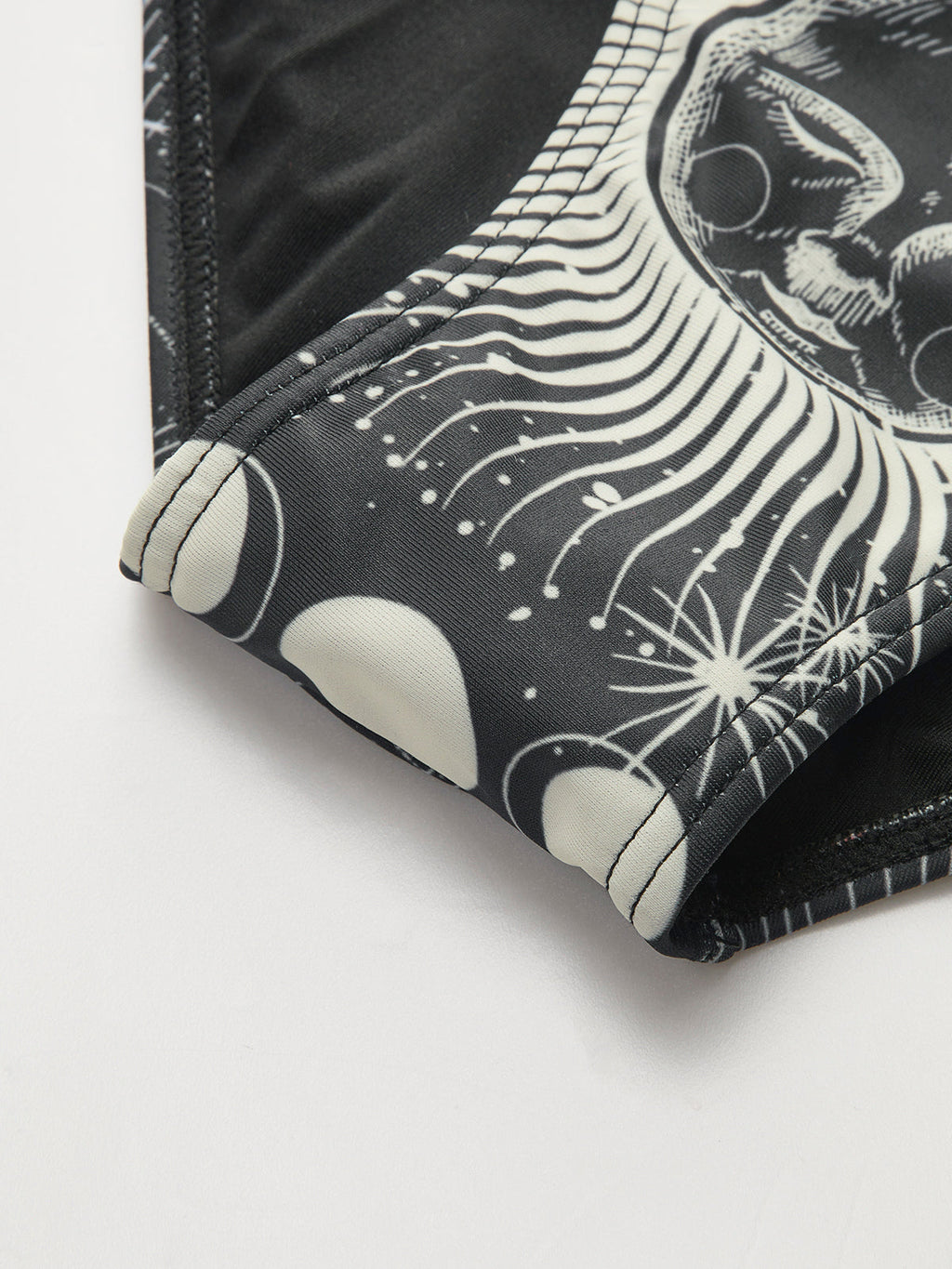 Astrologie-Druck Neckholder-Bikini-Set