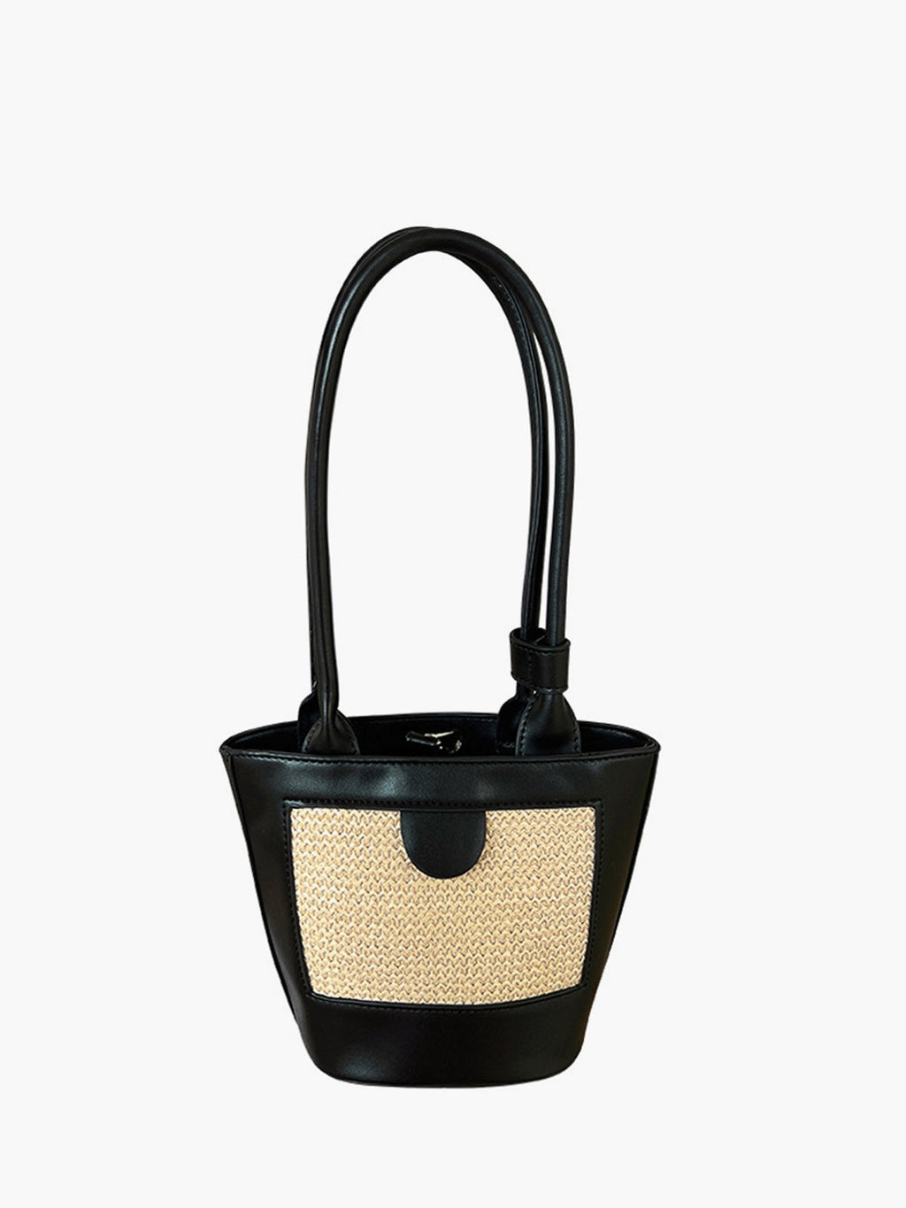 Gewebte zweifarbige Tote Bag