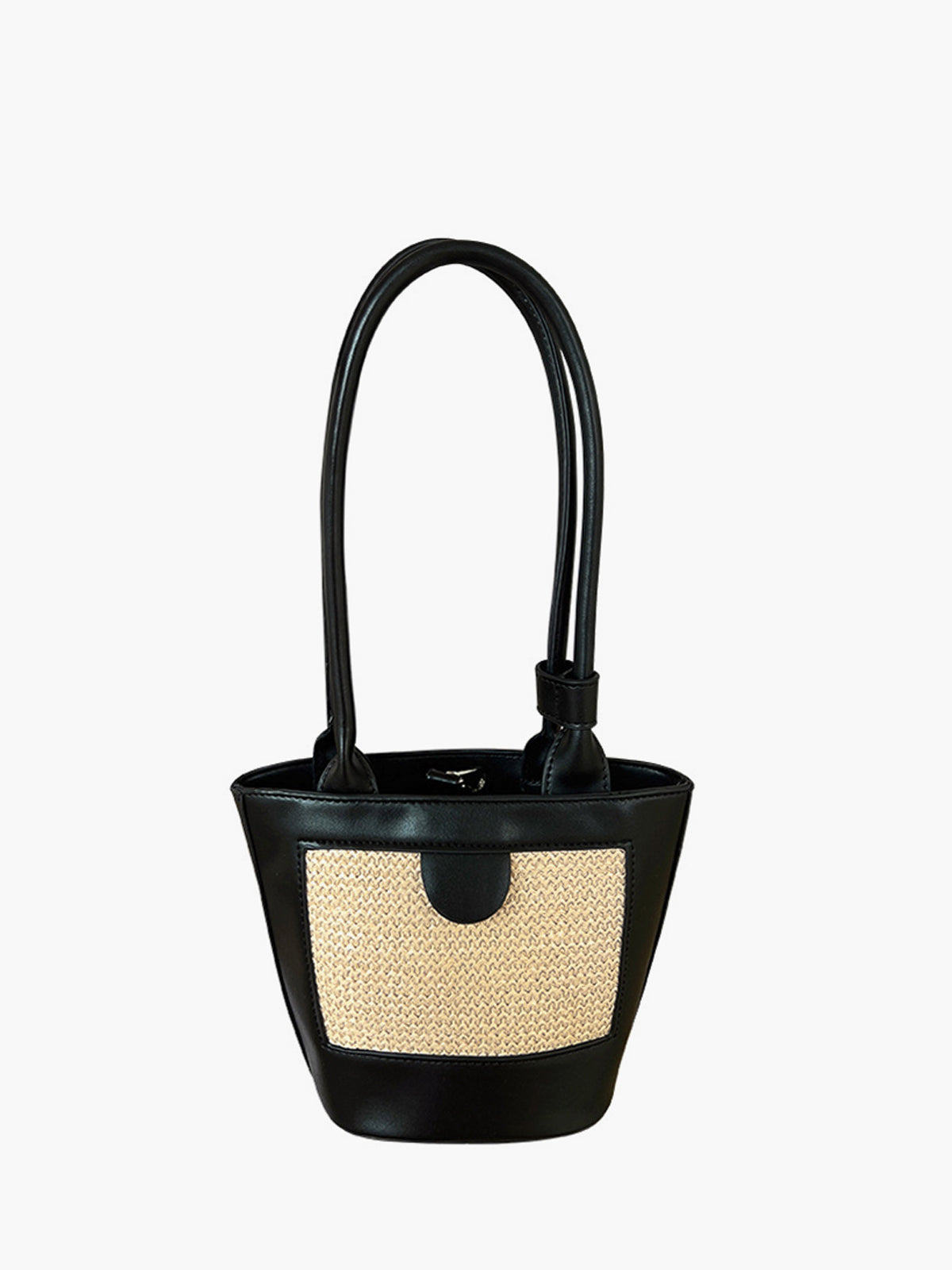 Gewebte zweifarbige Tote Bag