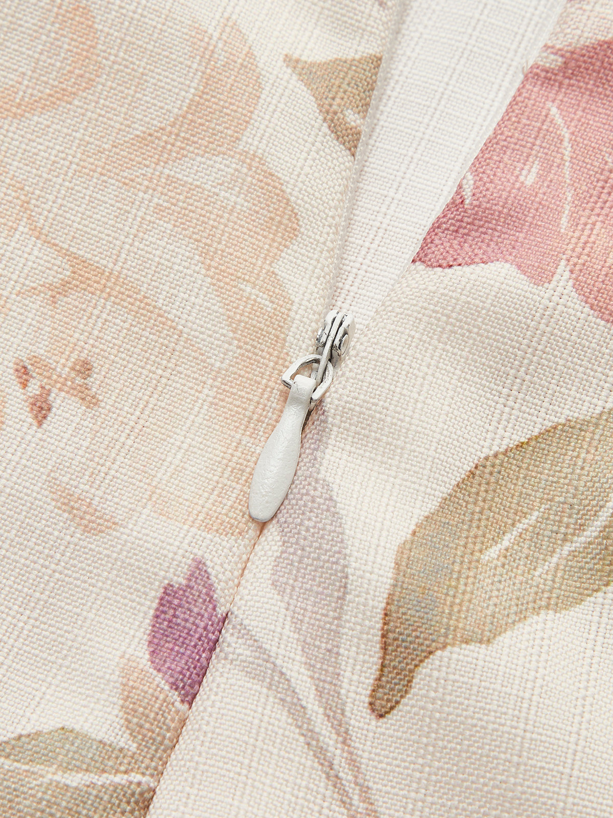 Robe nuisette romantique à imprimé floral en A et col en V 