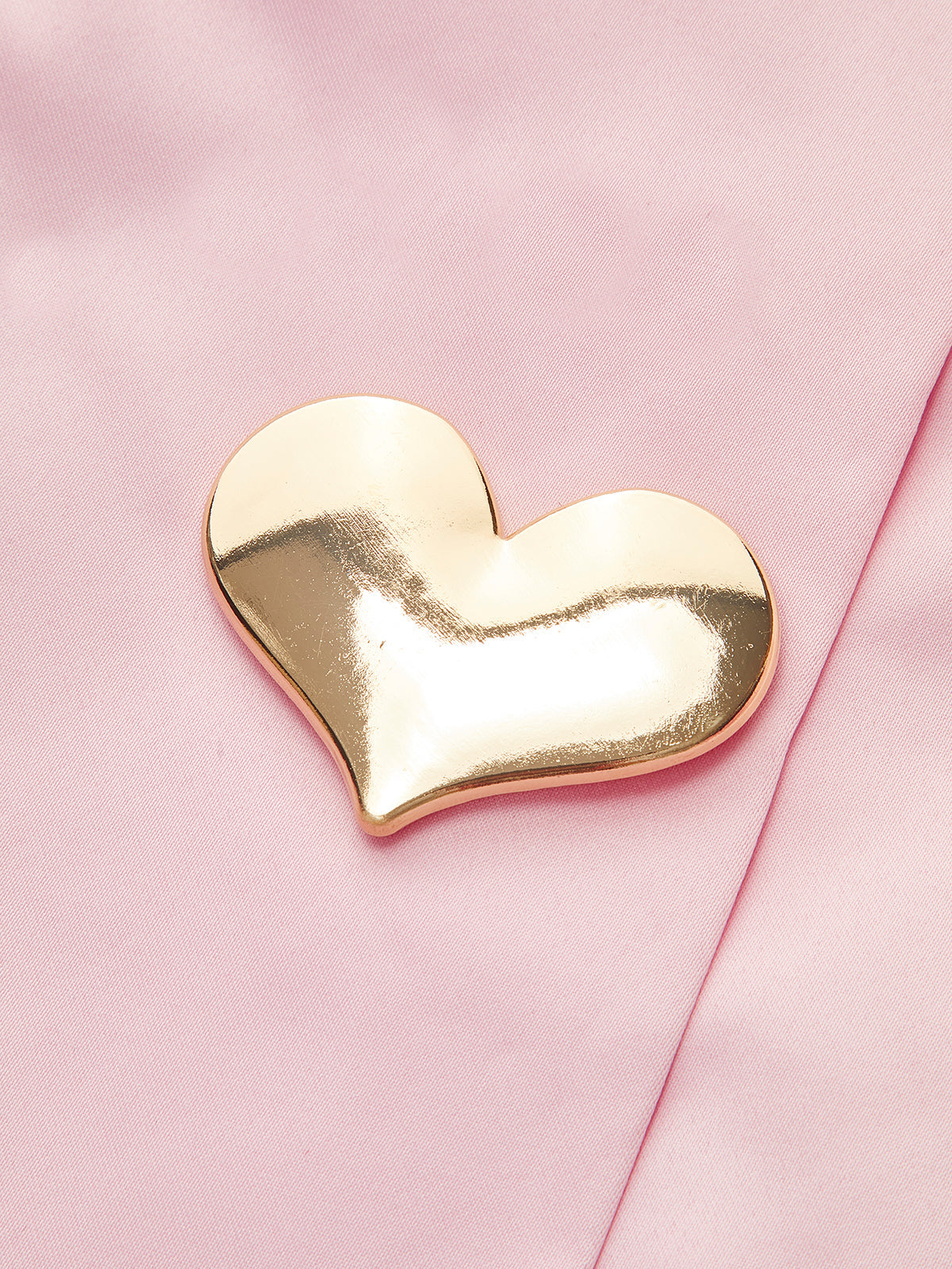 Asymmetrisches, verziertes, trägerloses Kleid aus Satin 