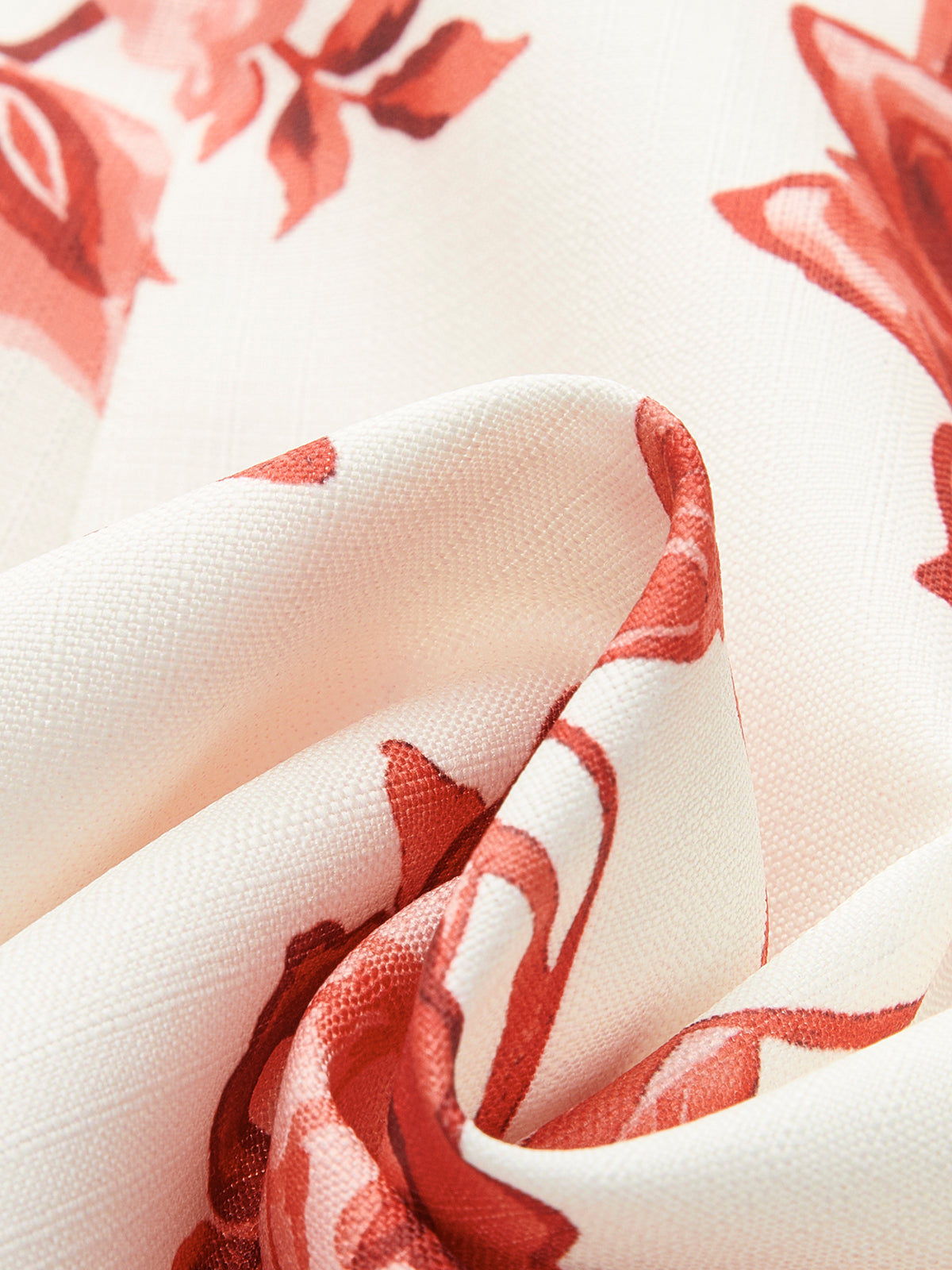 Robe trapèze dos nu à fleurs 