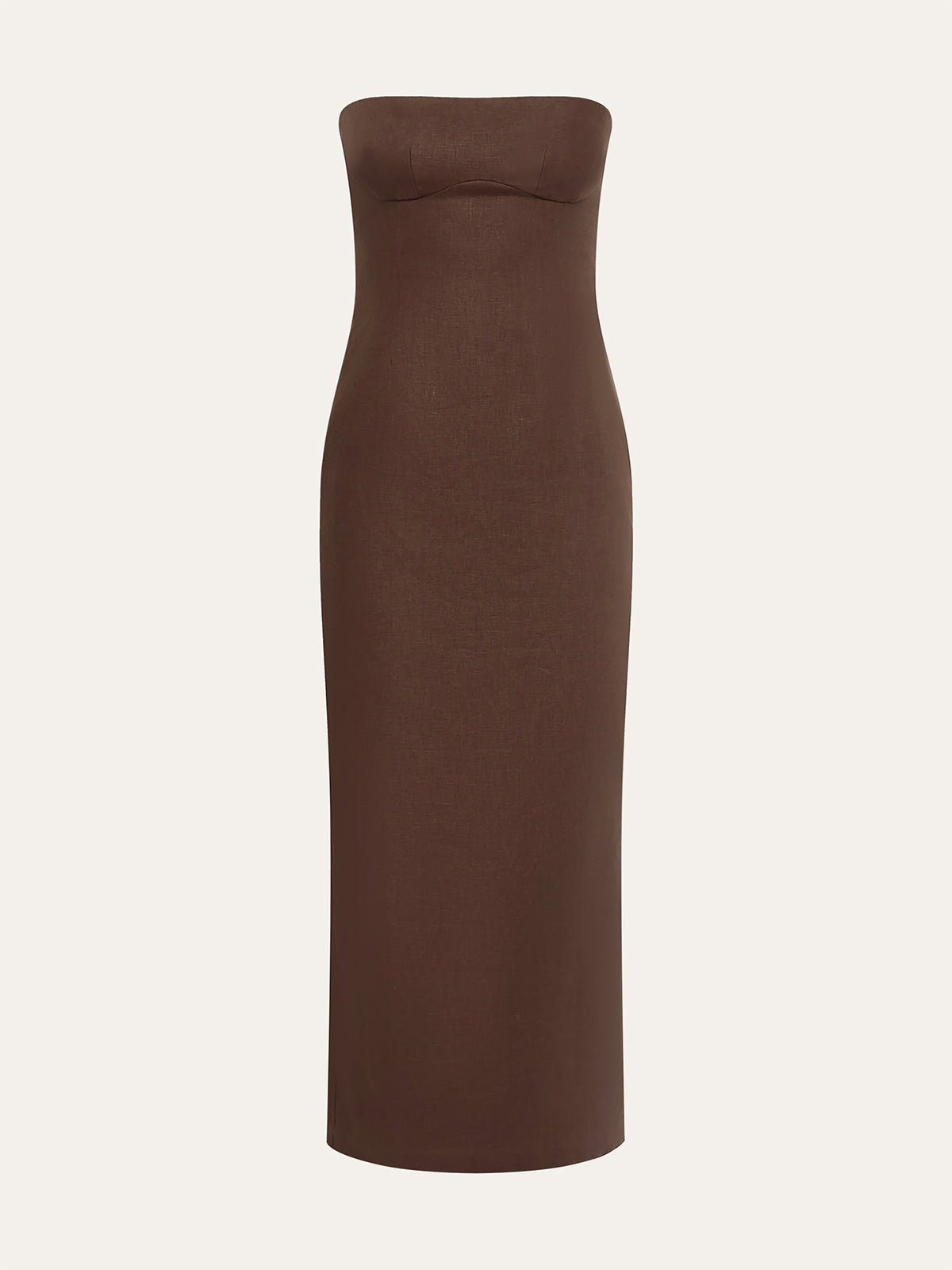 Robe bustier à imprimé floral 