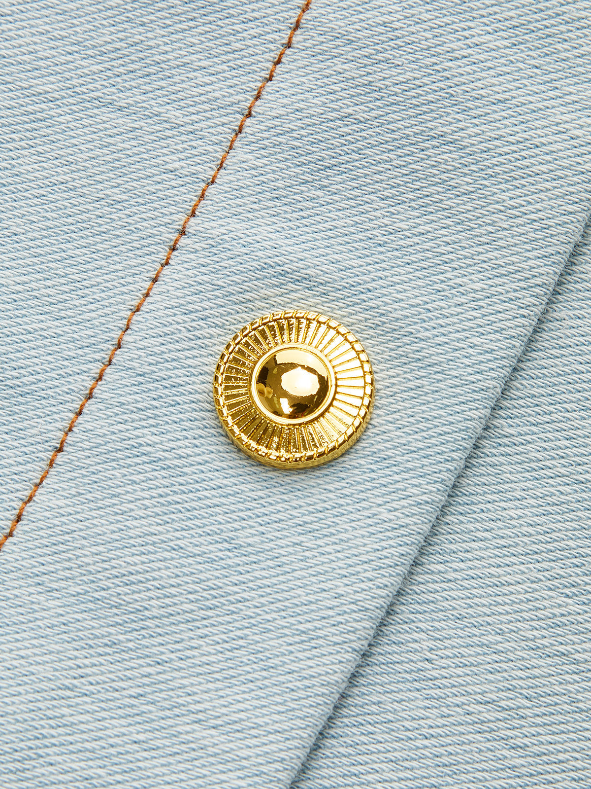 Jeanskleid mit Gürtel und Knopfleiste