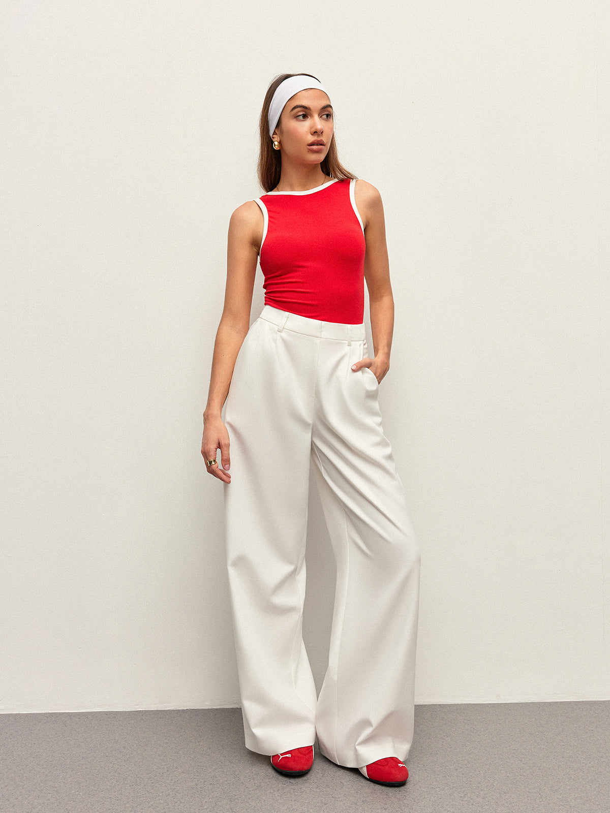 Rückenfreies Tanktop 