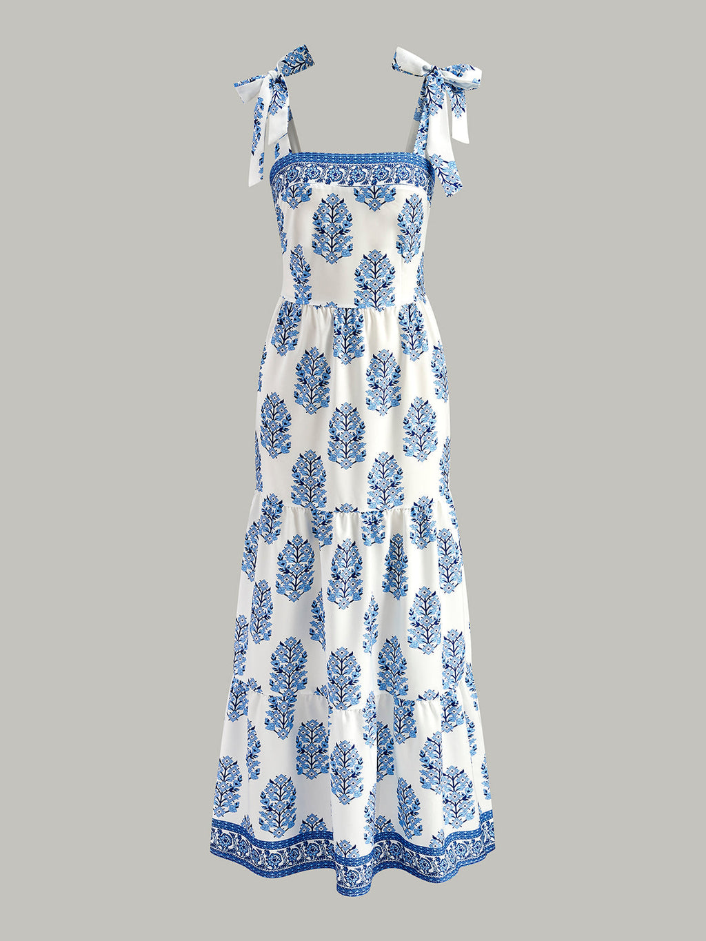 Geblümtes Trägerkleid
