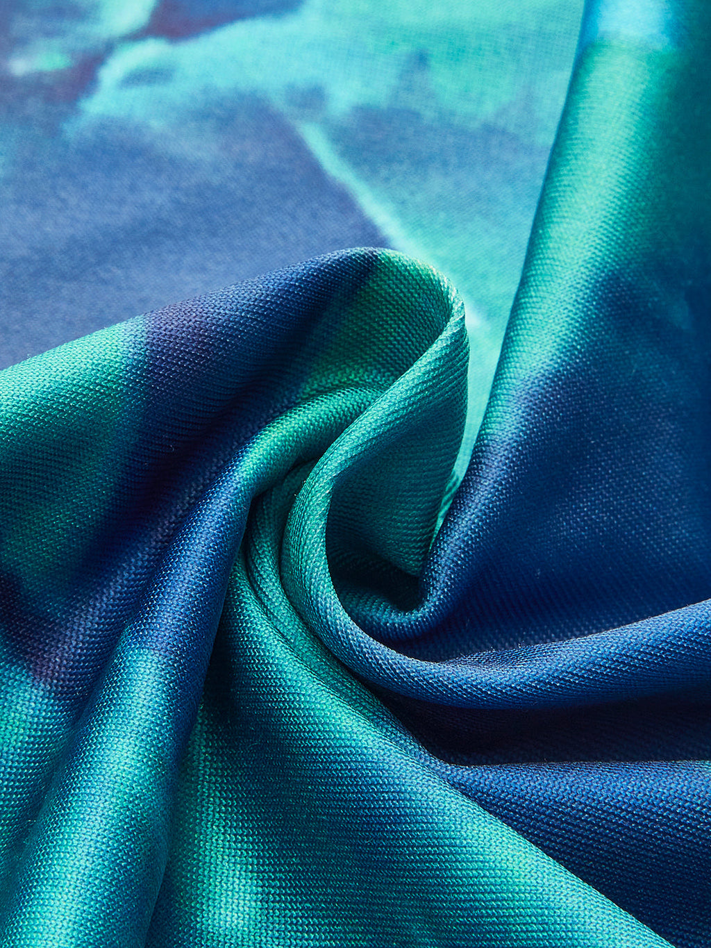 Robe imprimée à dos noué entrecroisé