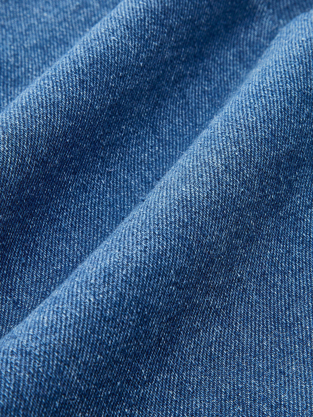 Jeans-Neckholder-Top mit Knopfdetails