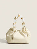 Sac hobo en perles pastel