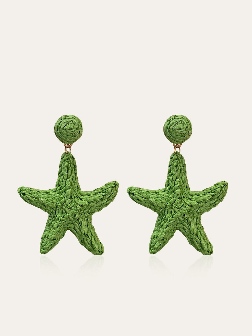 Boucles d'oreilles au crochet en forme d'étoile