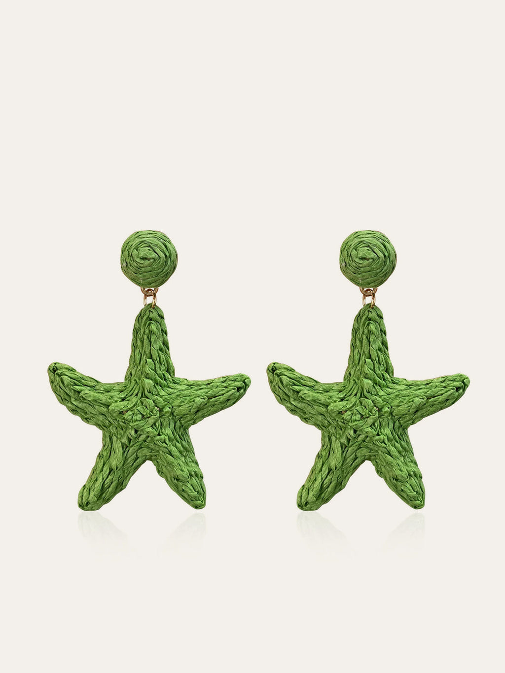 Boucles d'oreilles au crochet en forme d'étoile