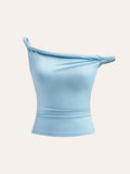 Asymmetrisches Neckholder-Top