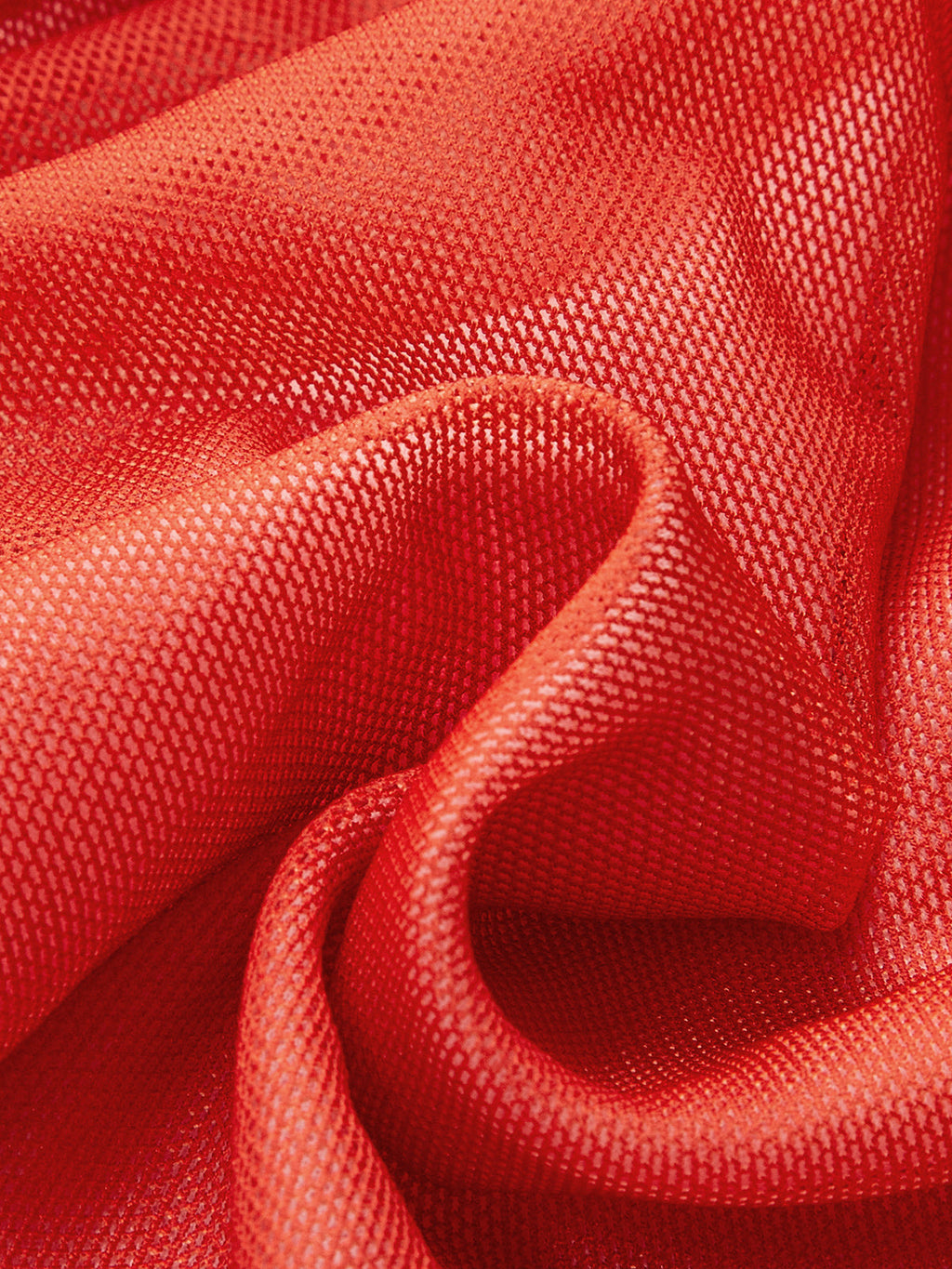 Color-Block-Kleid mit Stufengradient, Neckholder, gerafftem Mesh und Schlitz