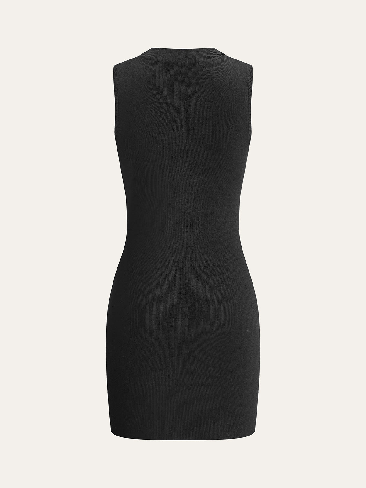 Cut-Out Halter Dress