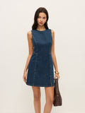 Sleeveless Denim Dress